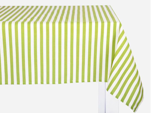 Mantel Rayas Verde 150x250